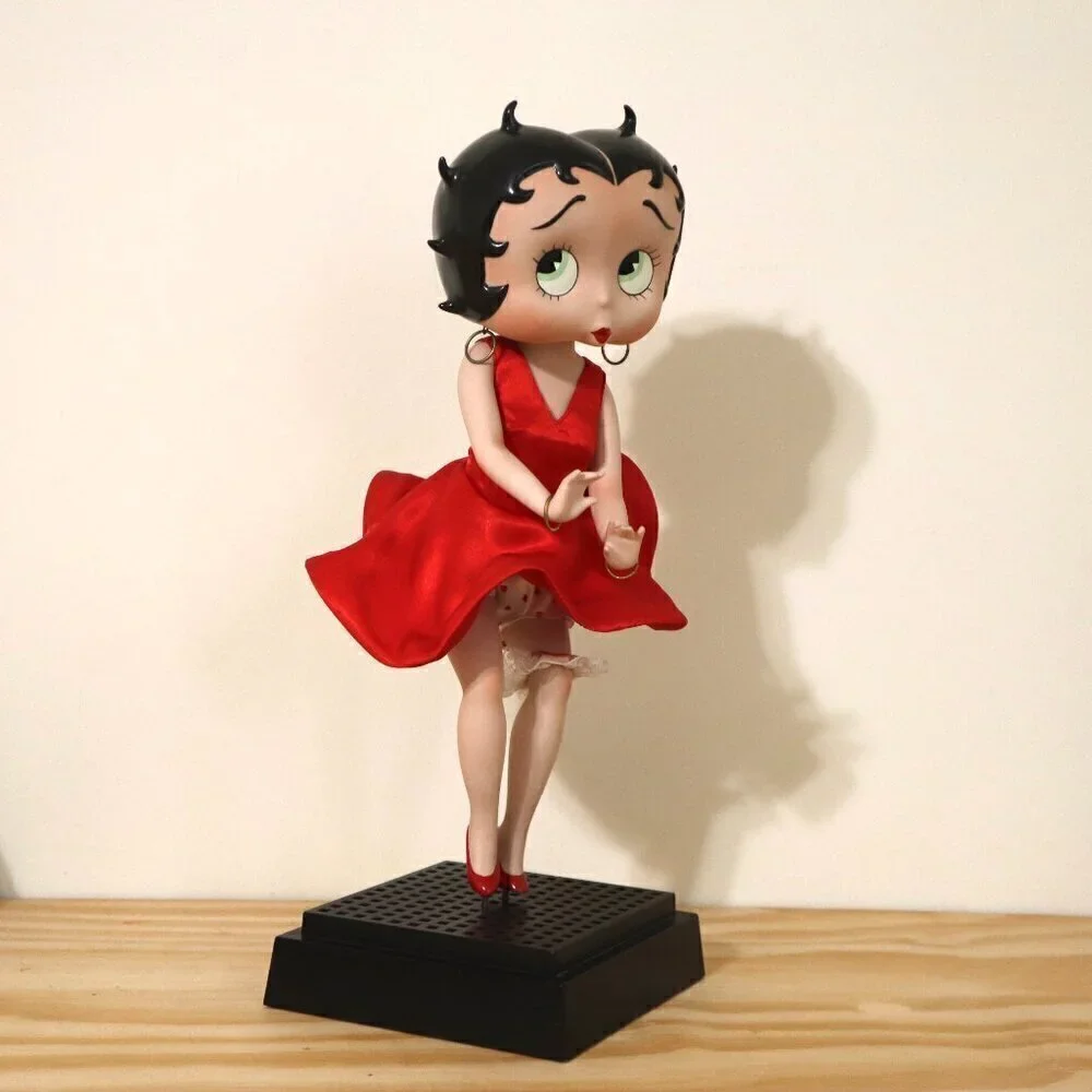 Marilyn Monroe Betty Boop Porcelain Doll Danbury Mint Collectible 16”‎ Tall